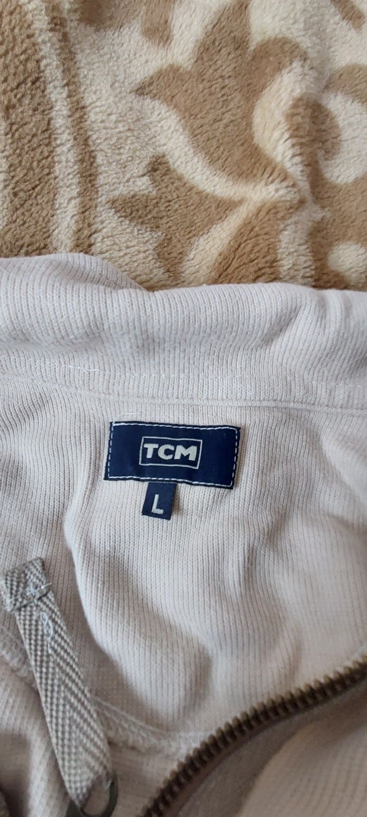 Bluza męska polo TCM  L XL z kołnierzykiem