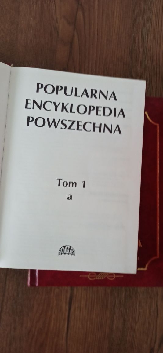 Popularna encyklopedia powrzechna A - Ż praktycznie nowa Fogra 1994 ro