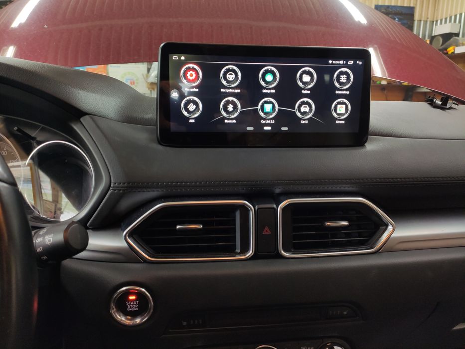 Штатная магнитола Mazda CX-5 2018 круговой обзор 360° Mazda CX-5