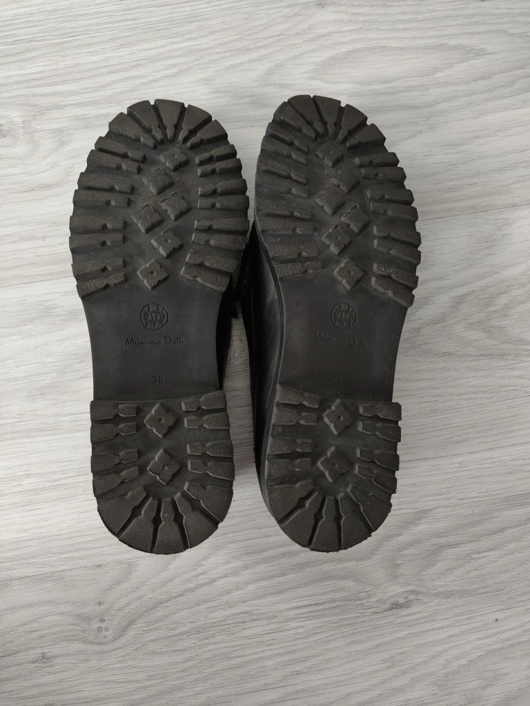 Buty Massimo dutti 38 loafersy mokasyny na grubej podeszwie