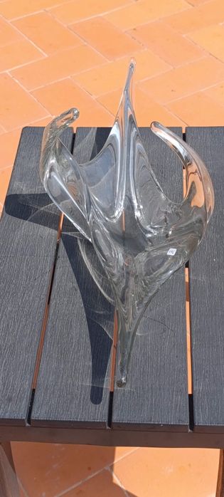 Centro de mesa em vidro