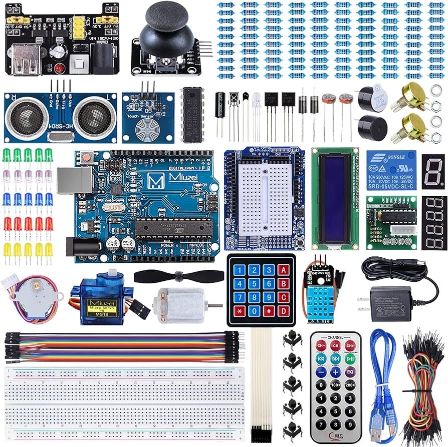 Zestaw startowy Miuzei kompatybilny z projektami Arduino z mikrokontro