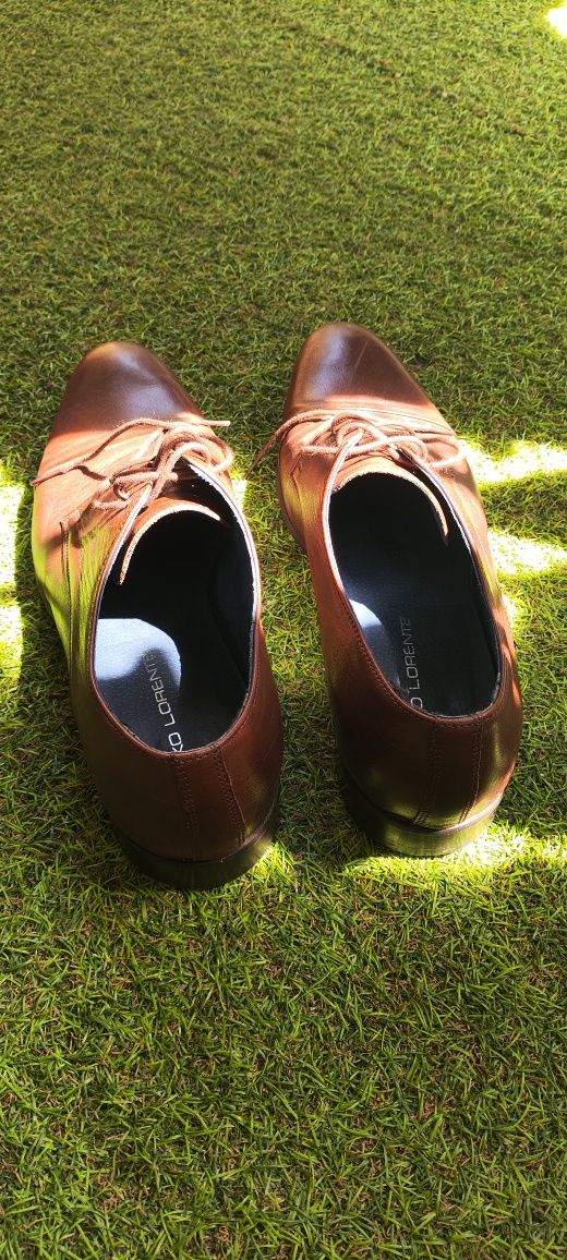 Buty męskie, lakierki/mokasyny - Paco Lorente 42, bdb.