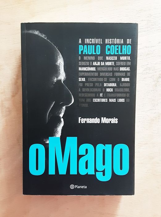 Livro "O Mago: A incrível história de Paulo Coelho" de Fernando Morais