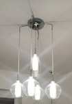 Lampa wisząca Azzardo Amber Milano clear