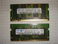 Notebook Ram:1GB Samsung 2Rx8 PC2-5300S-555-12-E3 M470T2953EZ3-CE60833