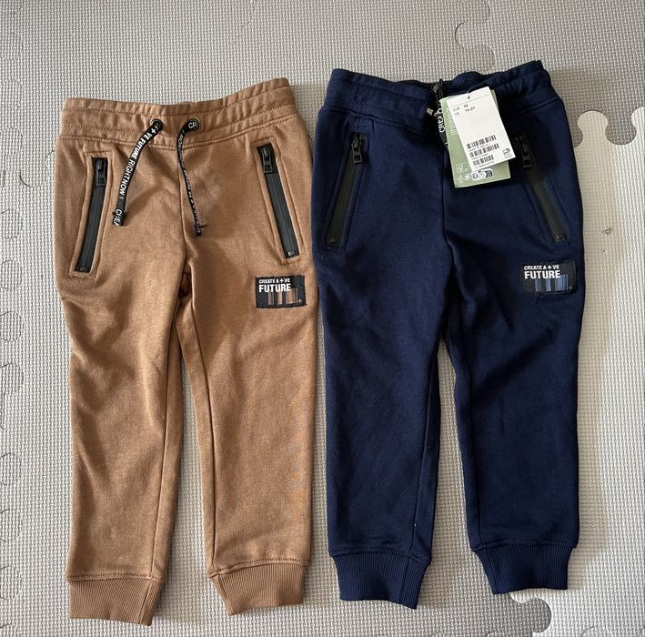 2pak spodnie dresowe Slim r. 92/98 H&M nowe