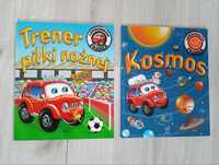 Książeczki "Trener piłki nożnej" i "Kosmos"