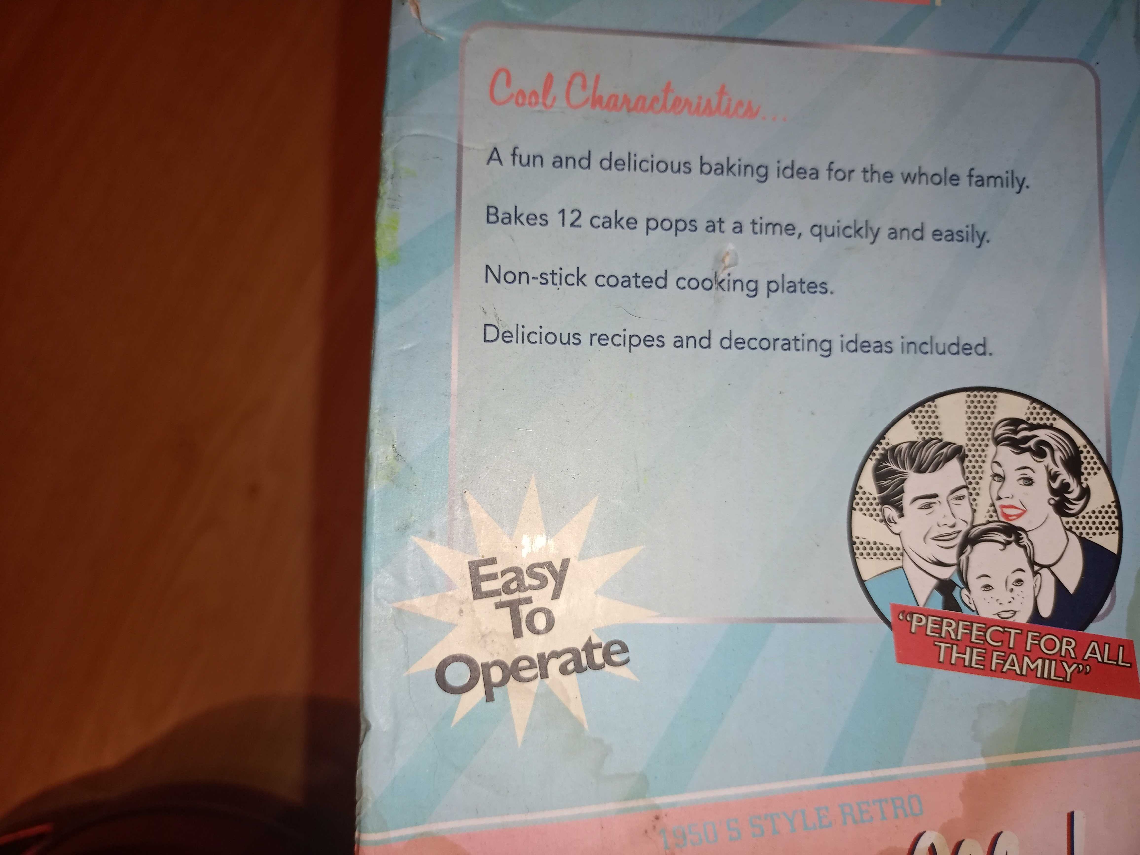 Wypiekacz do ciasteczek Pop Cake Maker