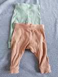 Legginsy/getry/spodenki prążkowane 74-zestaw 2 szt.
