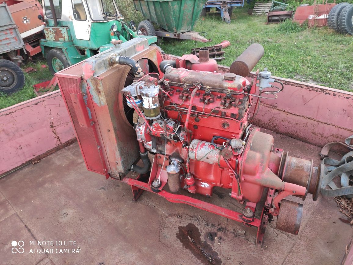 Silnik 4 cylindrowy Perkins A4 236 kombajn Massey Ferguson Claas