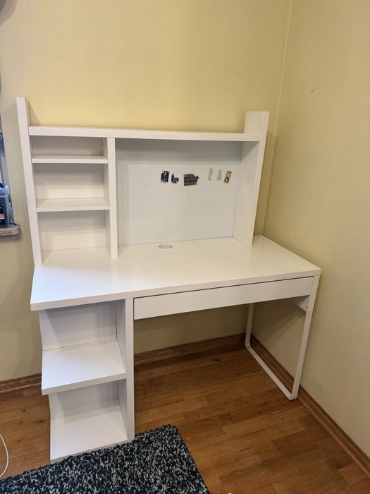 Biurko Mickey z nadstawką szer 120cm stan dobry