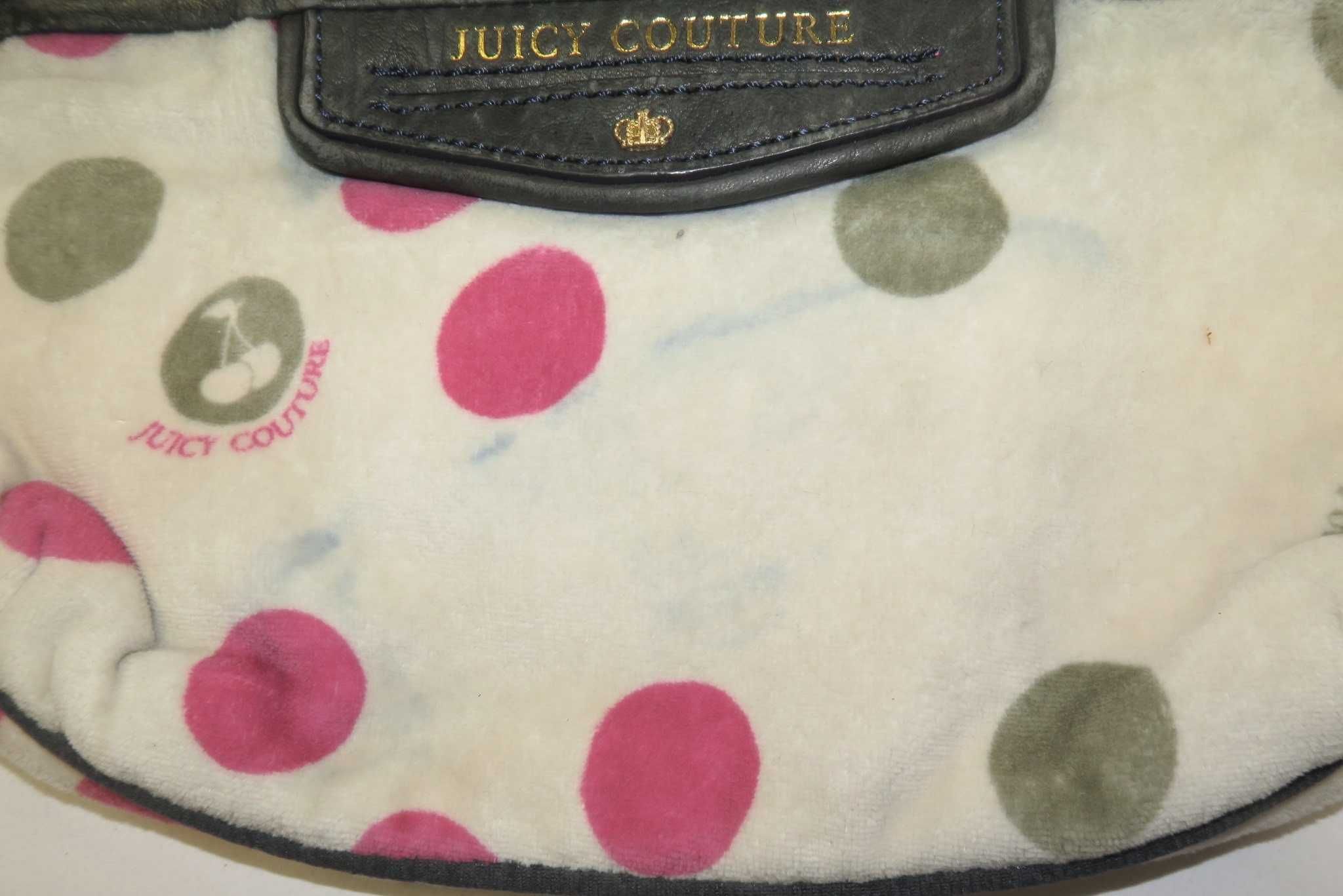 Juicy Couture kosmetyczka welurowa