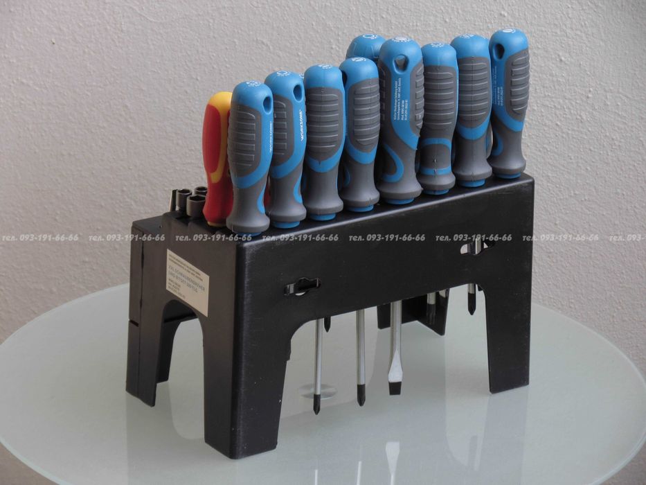 Набор подставка отверток бит Германия Workzone