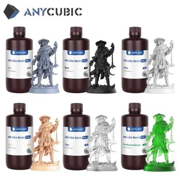 Фотополімерна смола Anycubic ABS-like resin PRO 2 3D Принтера