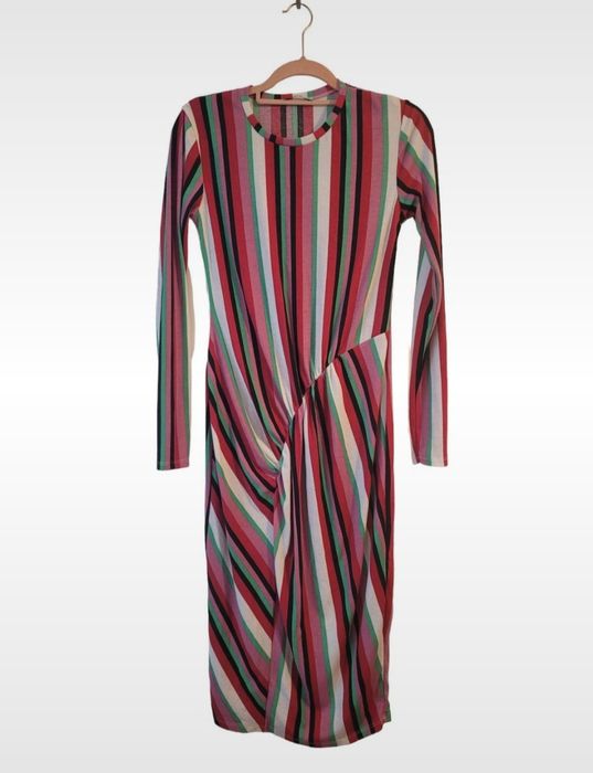 Vestido malha comprido