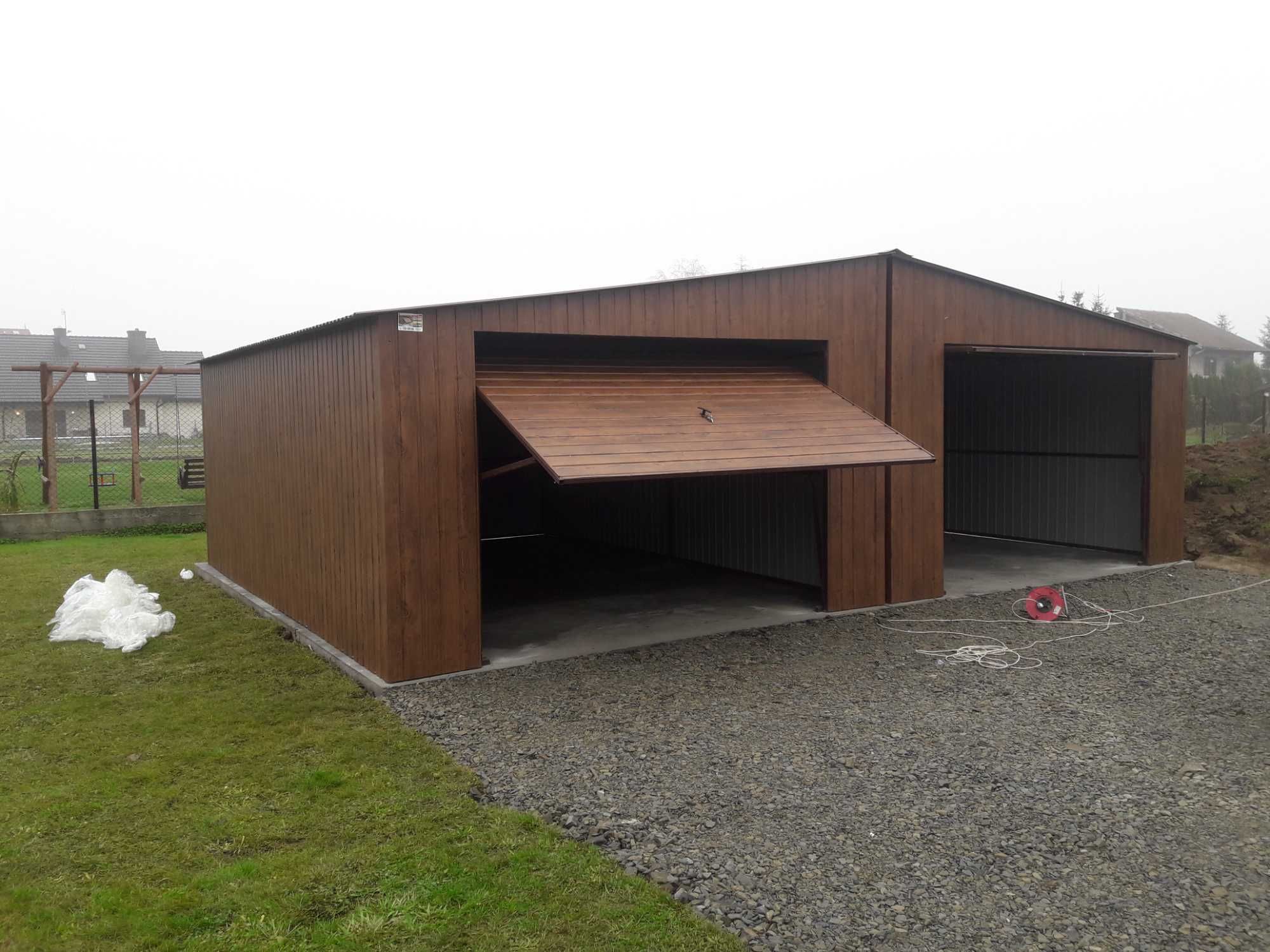 Garaż Blaszany 13x10m - Hala Magazynowa, Schowek - Blaszak -GRZYWSTAL