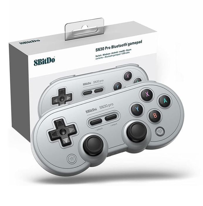 Kontroler Bluetooth 8BitDo SN30 Pro Efekt Halla Gamepad do Switch/Win