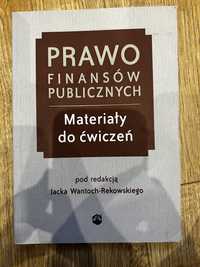 Prawo finansów publicznych materiały do ćwiczeń Jacek Wantoch Rekowski