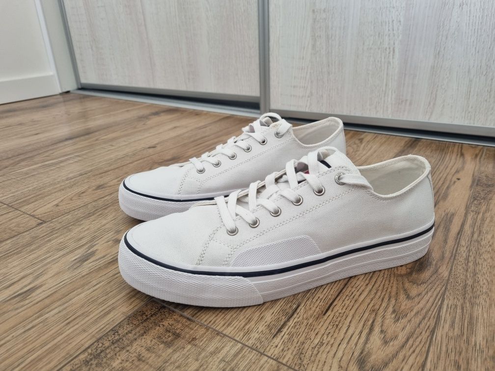 Tommy Hilfiger trampki essential skate canvas r.41 jak 42-43 jak nowe
