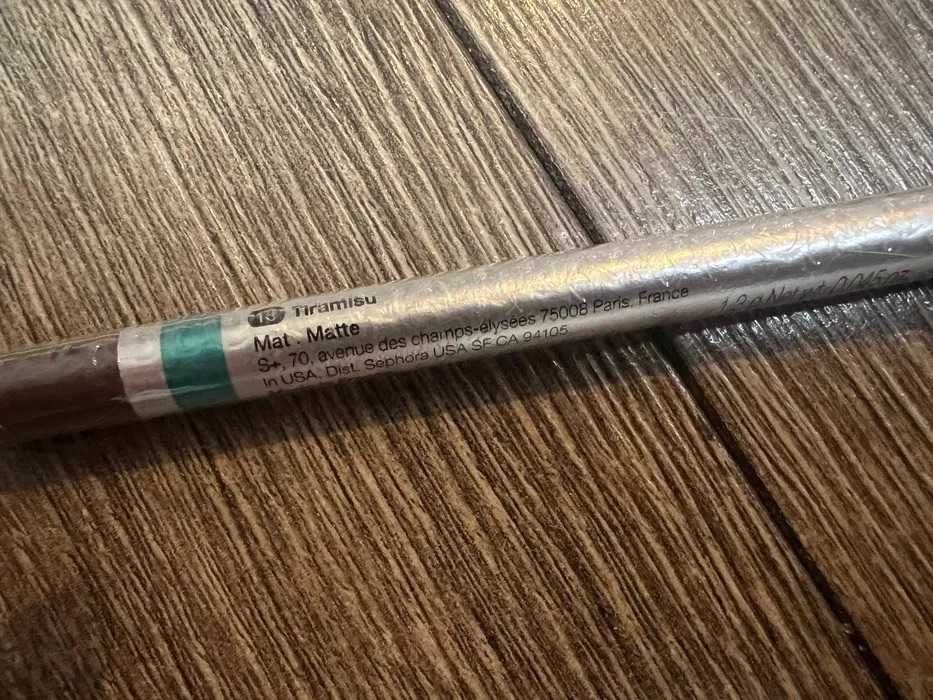 SEPHORA 12 Hour Waterproof Eye Pencil Kredka do oczu brązowa mat 2SZT