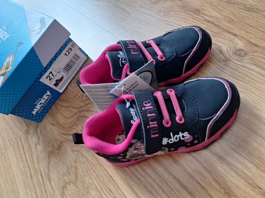 Snakersy dla dziewczynki adidasy Myszka Minnie 27