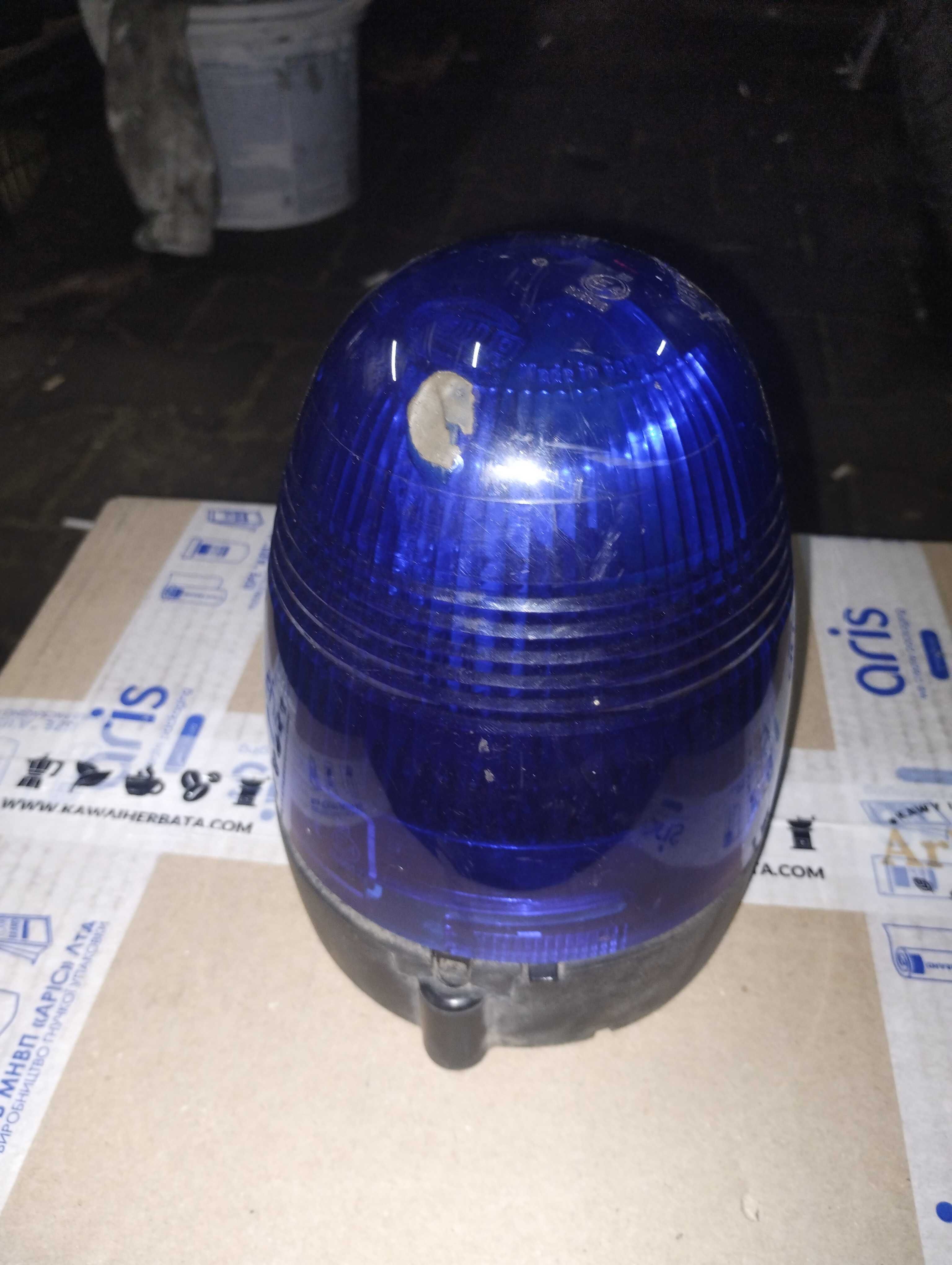 Kogut  hella niebieski lampa błyskowa do bramy