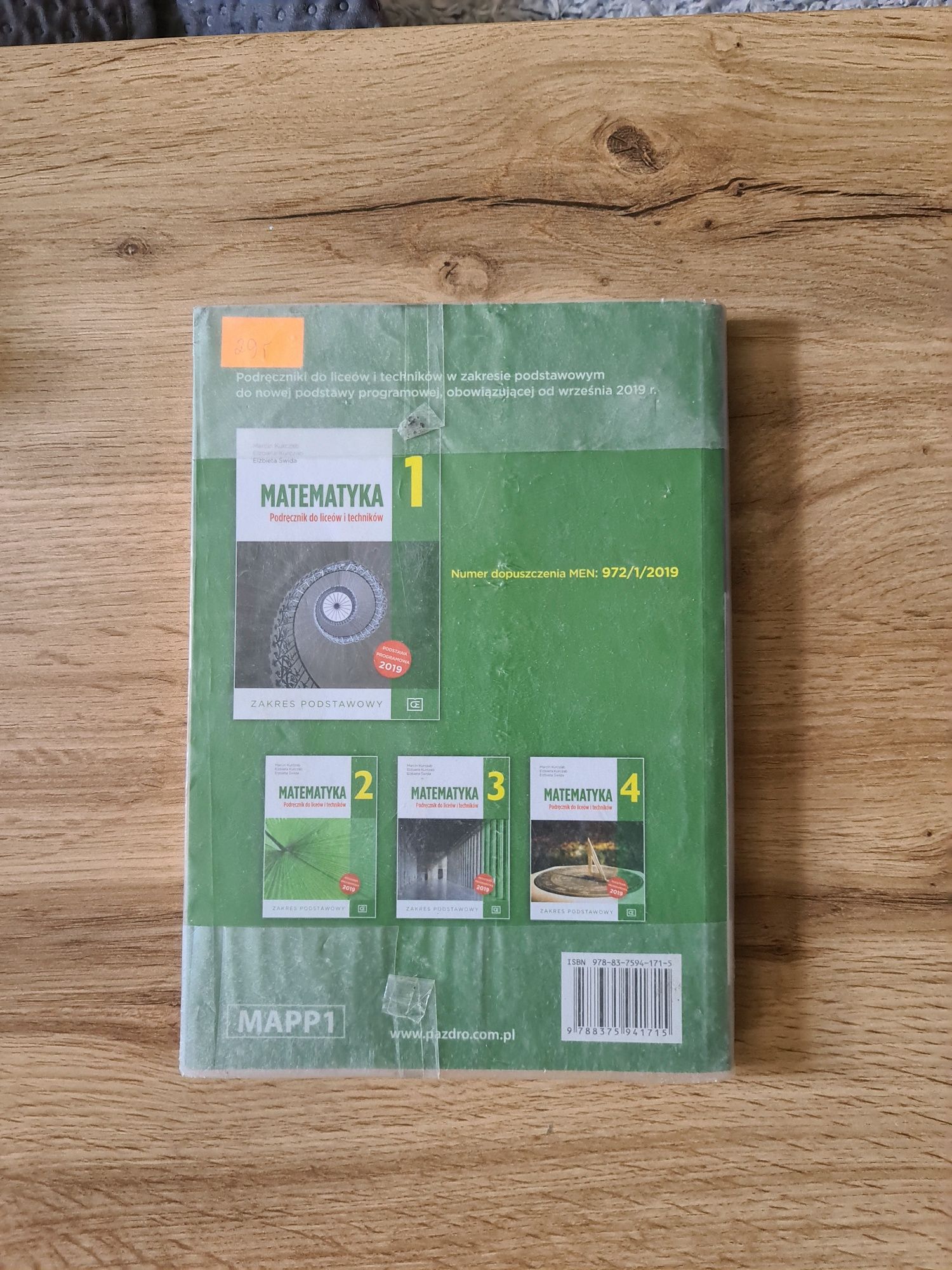 Podręcznik do matematyki klasa 1