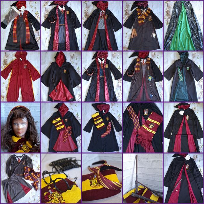 Карнавальный костюм мантия Гарри Поттер Гермиона 4-12 лет
