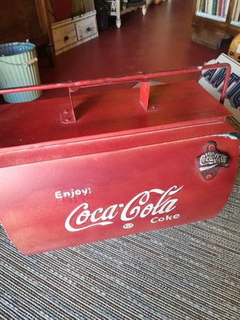 Caixa geladeira Coca Cola