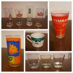 Szklanka kolekcjonerska warka,lech,tyskie,stock,tymbark