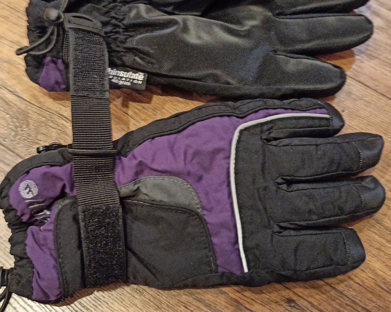 Zimowe damskie rękawiczki Hi-tec thinsulate 40 gram L/XL