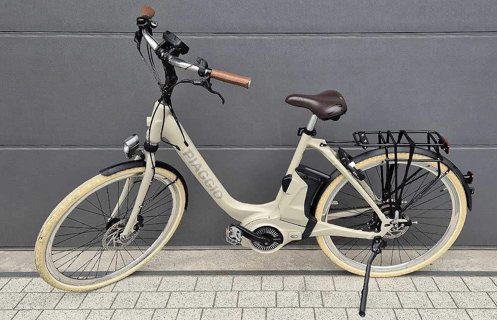 Jak nowy! PIAGGIO WIBIKE NuVinci 360 Hydraulika GPS rower elektryczny