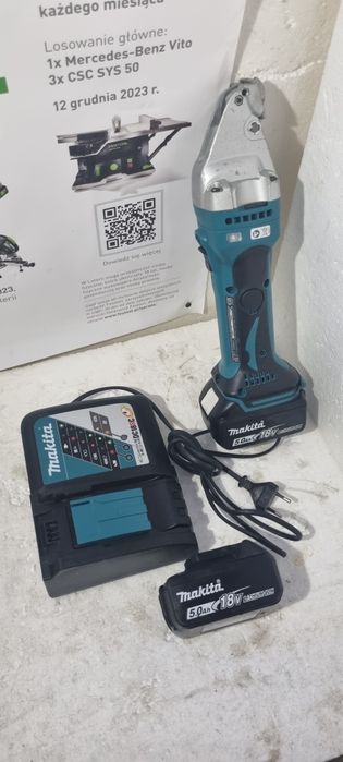 23r Nozyce do blachy Makita djs161