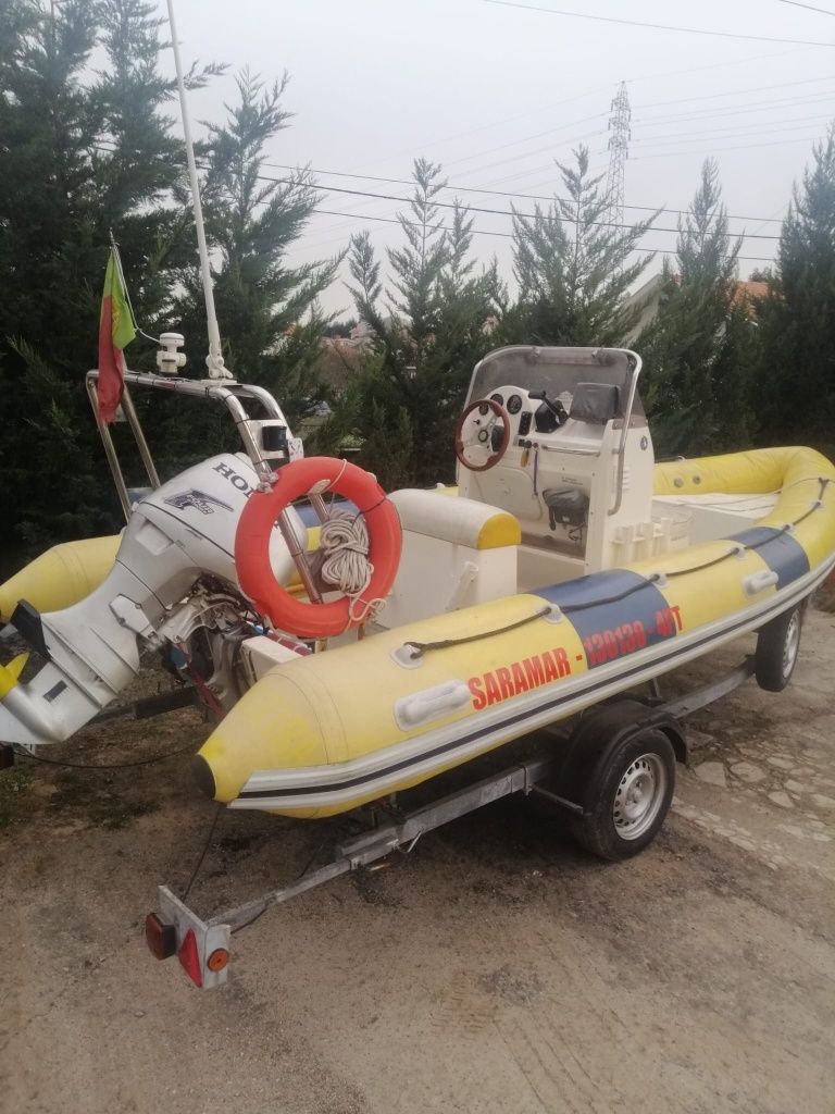 Semi-rigido hydrosport 5.55m aceito trocas e retomas