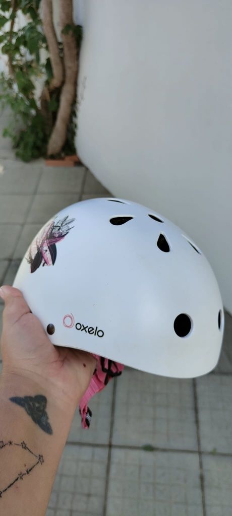 Patins em linha + Capacete