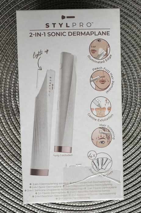 StylPro 2-in-1 sonic dermaplane
