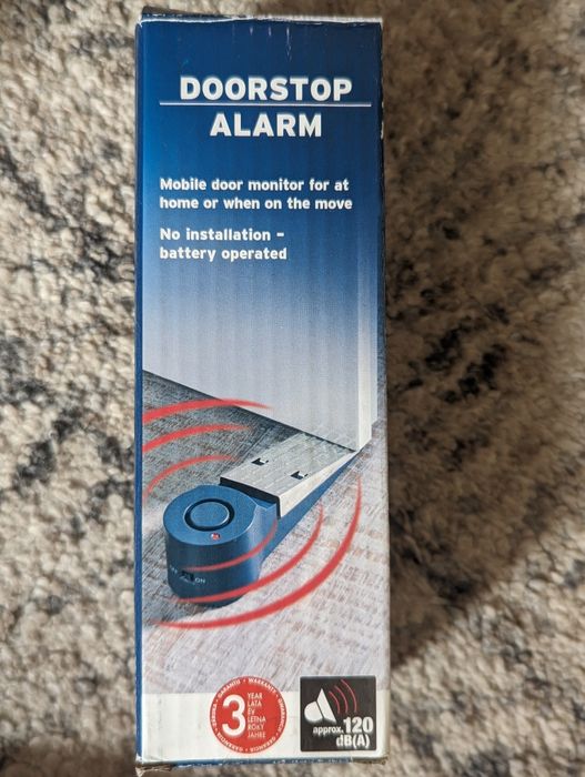 NOWY!!! Stopper do drzwi z alarmem - OKAZJA!!!