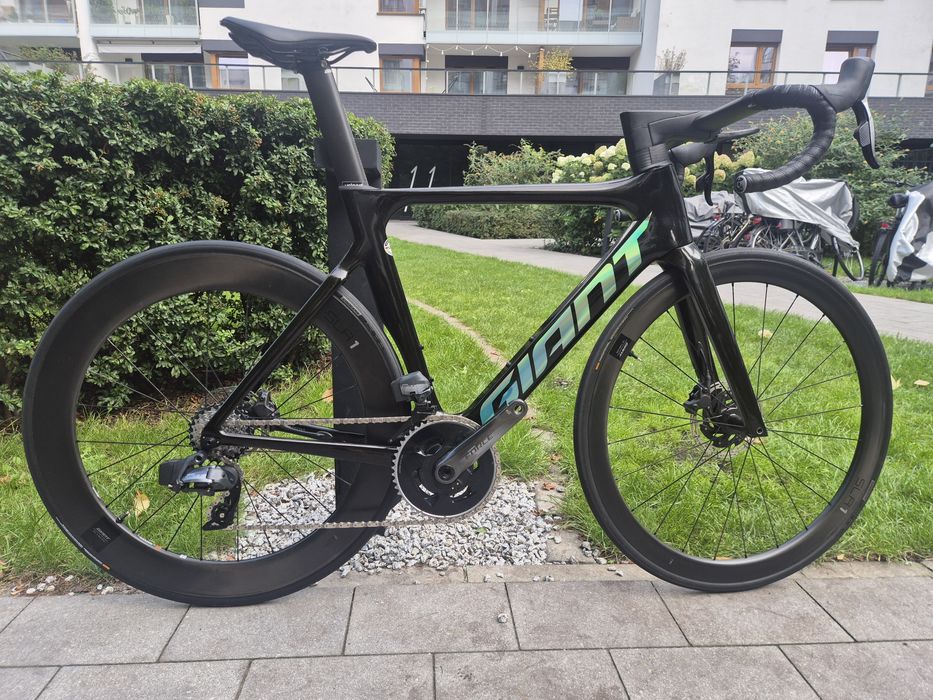 Rower Giant Propel Advanced Pro 0 Force AXS. Pomiar mocy.