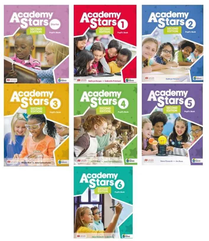 Academy Star 2nd edition - starter, 1,2,3,4,5,6
