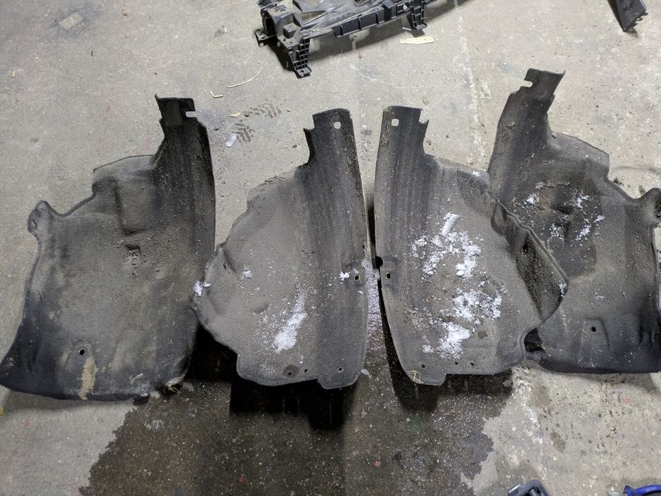 Peugeot 508 nadkole lewe prawe przód przednie komplet