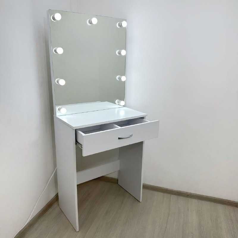 туалетный столик с подсветкой  визажный стол гримерный макияжный стол