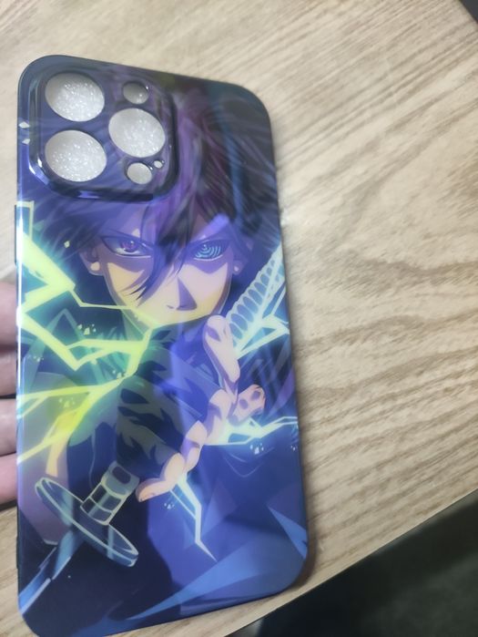 Capa Sasuke (Naruto) – NOVA! iPhone  Pro modelo do 11 a 15