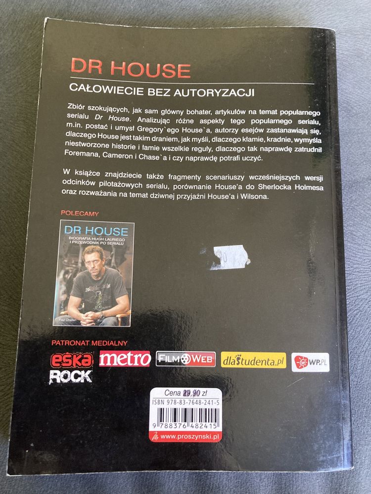 Dr House całkowicie bez autoryzacji Leah Wilson