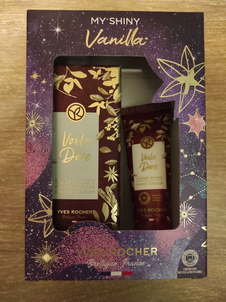 Колекційний набір Золота Ваніль Ів Роше Yves Rocher