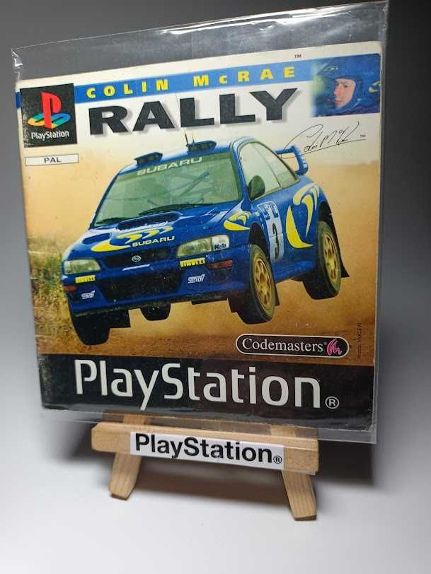 Colin McRae Rally manual książeczka instrukcja Ps1 Psx PsOne