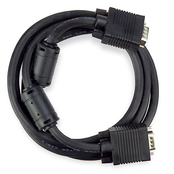 NOWY Kabel do monitora VGA 15pin - 1.8m TreQ D-SUB D SUB