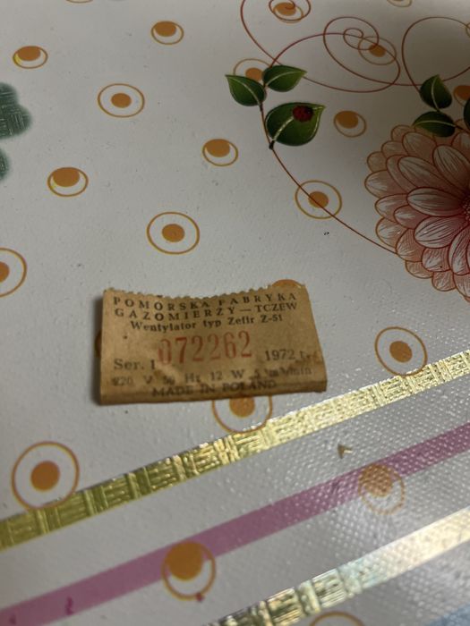 Wiatrak zefir z-51 1972rok, zdjecia przedstawiaja sprzedawany przedmio