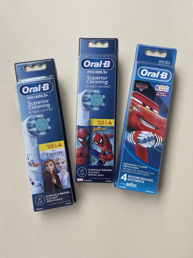 Oral-B/ Braun! Оралб! Змінні насадки, запаски! Асортимент!