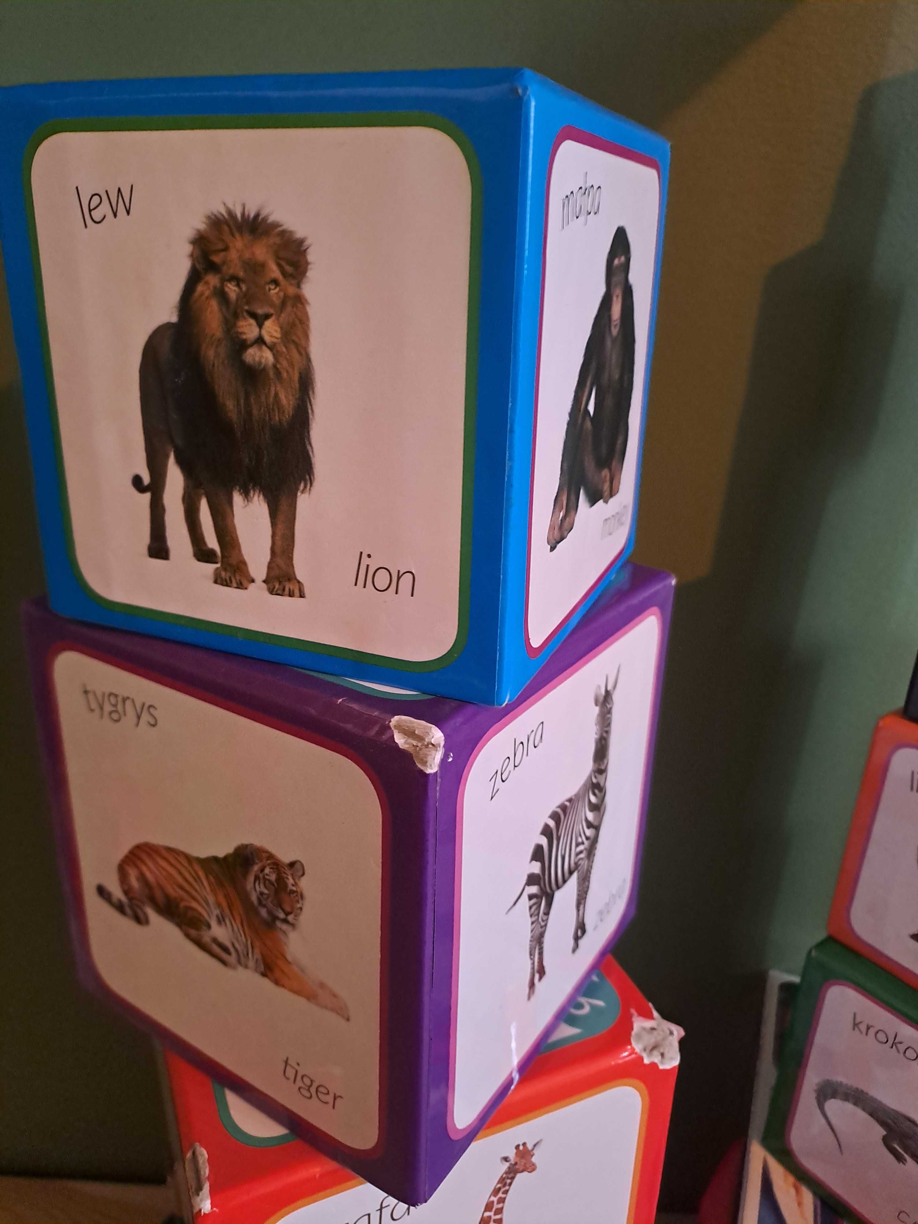 Zabawka edukacyjna "Piramida zabaw - zwierzeta "